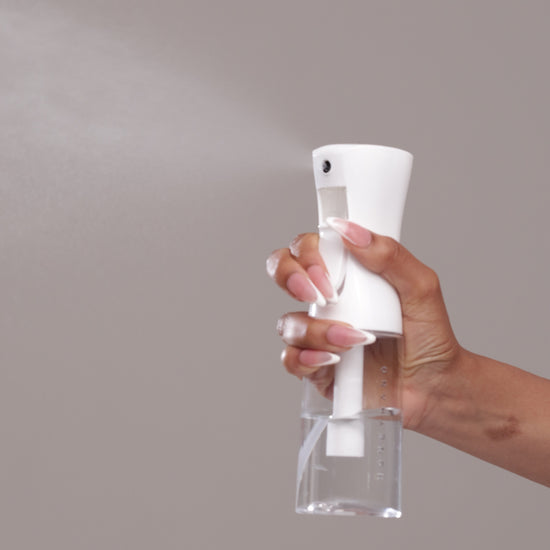 Spray bottle video