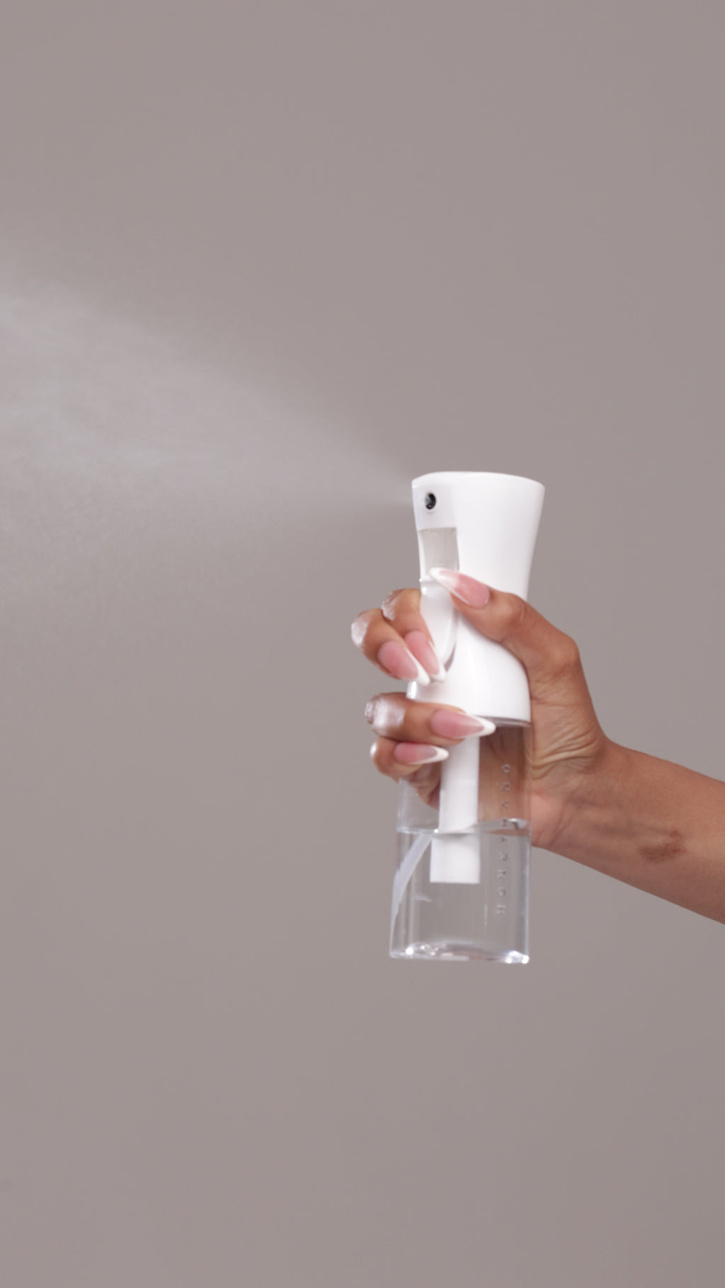 Spray bottle video